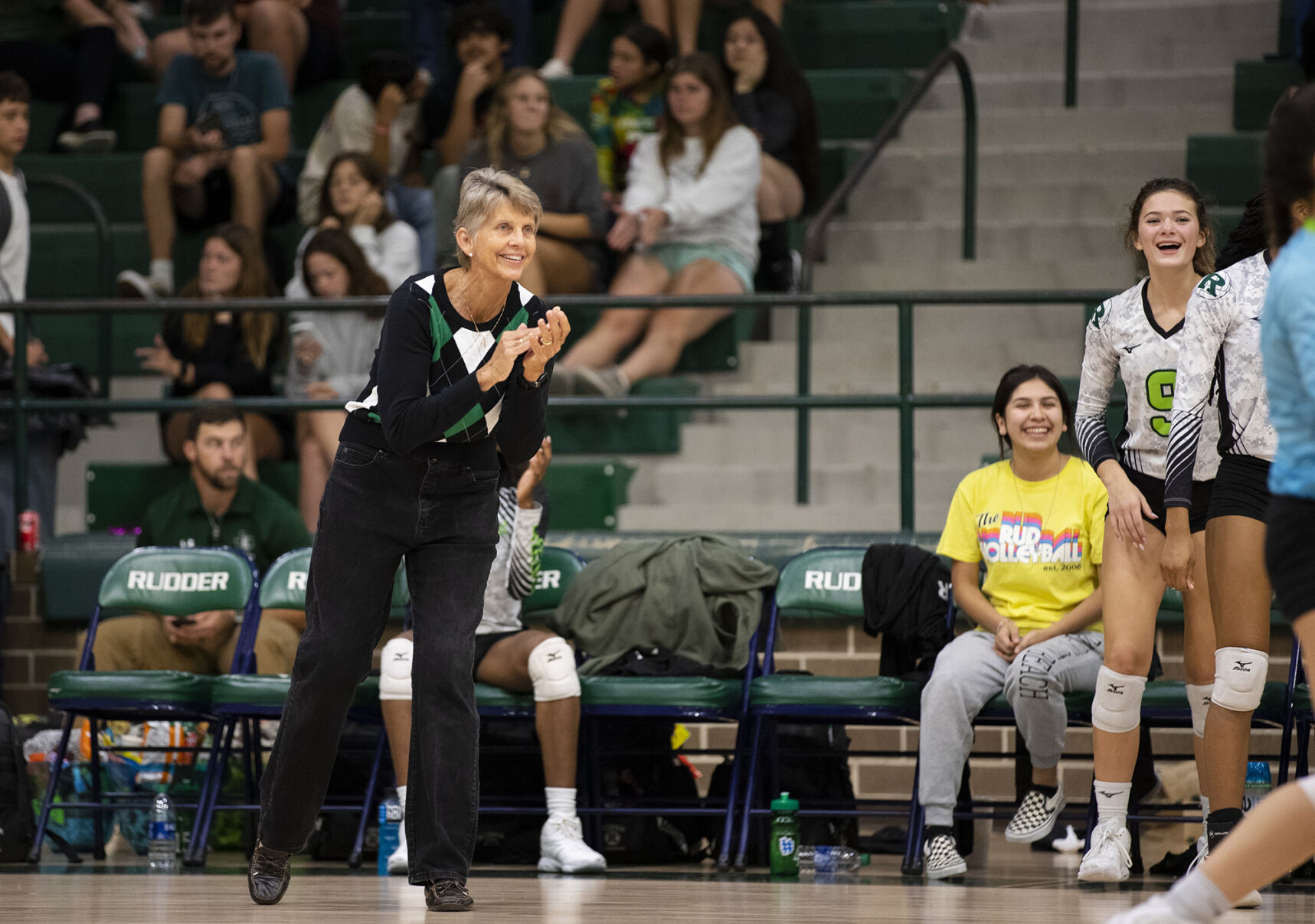Rudder volleyball vs. A&M Consolidated